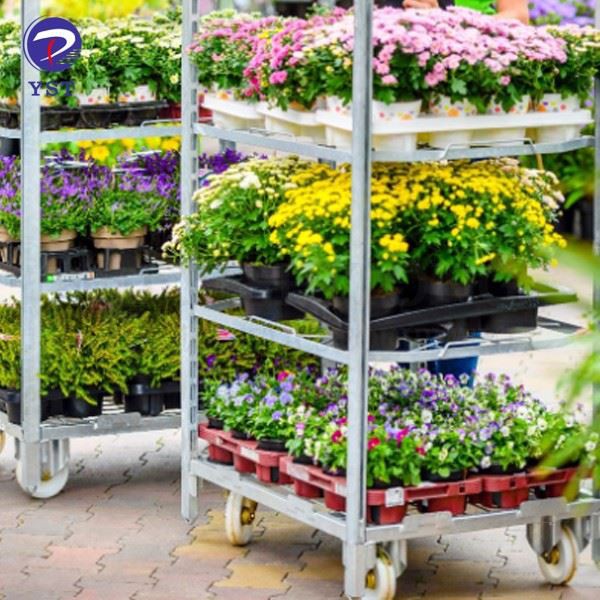 Danish Plant Pot Trolley