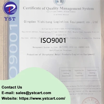 Certifikát ISO9001